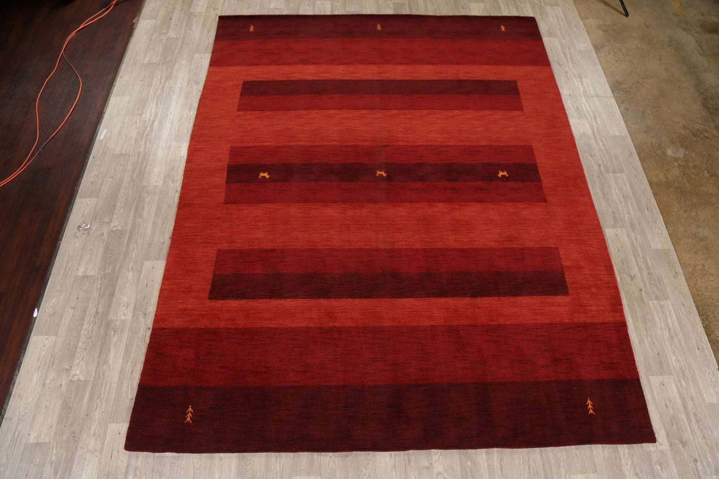 Tribal Red Gabbeh Oriental Area Rug 9x12