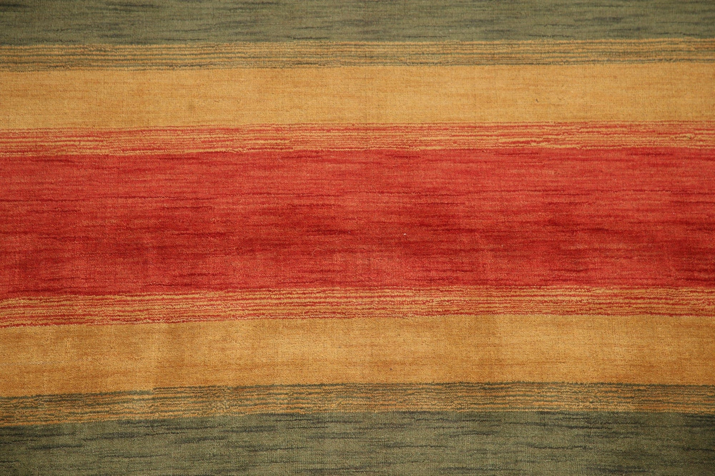 All-Over Striped Gabbeh Oriental Area Rug 9x12