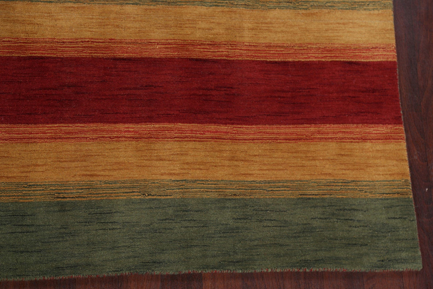 Contemporary Stripe Gabbeh Oriental Area Rug 8x10