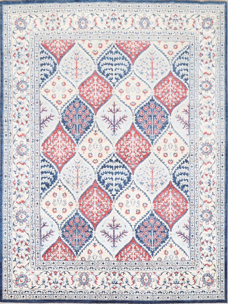 Garden Design Floral Bakhtiari Oriental Area Rug 8x10