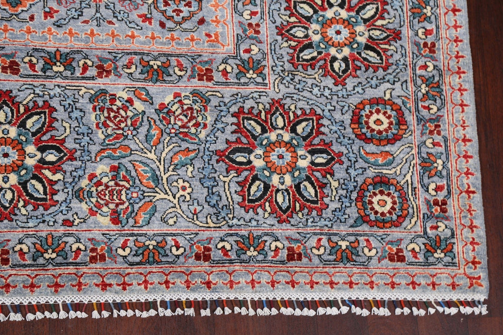 Vegetable Dye Floral Super Kazak Oriental Area Rug 8x10