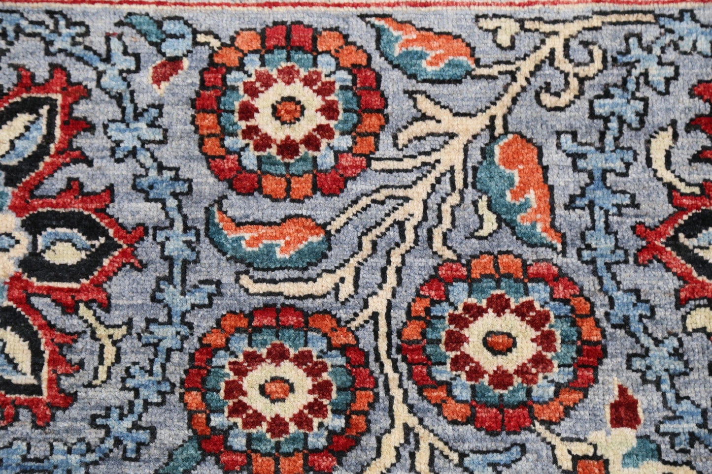 Vegetable Dye Floral Super Kazak Oriental Area Rug 8x10