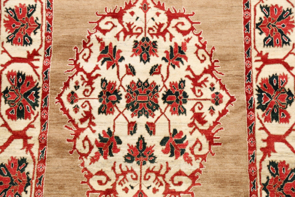 Geometric Bidjar Persian Area Rug 4x6