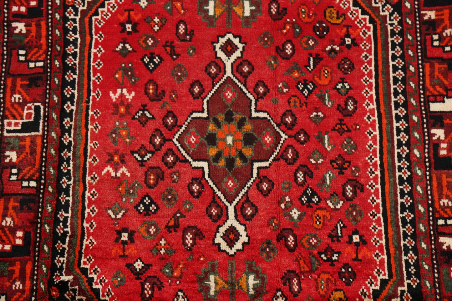 Tribal Geometric Lori Persian Area Rug 4x8