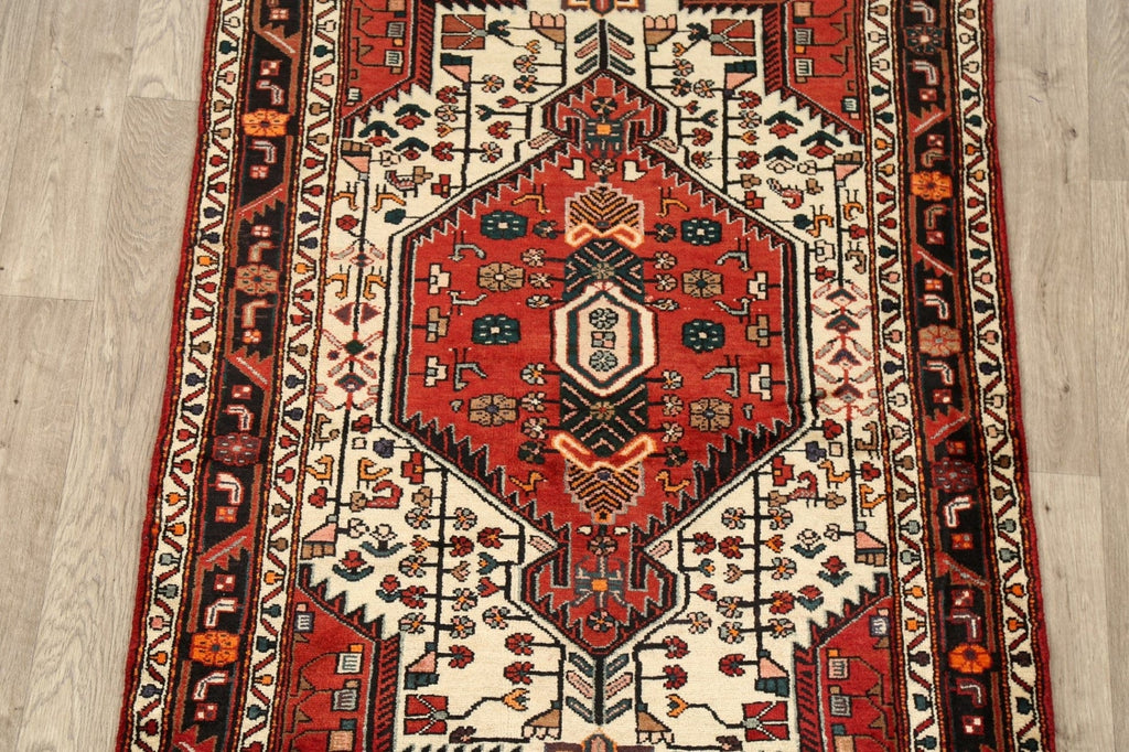 Tribal Geometric Malayer Persian Area Rug 4x6