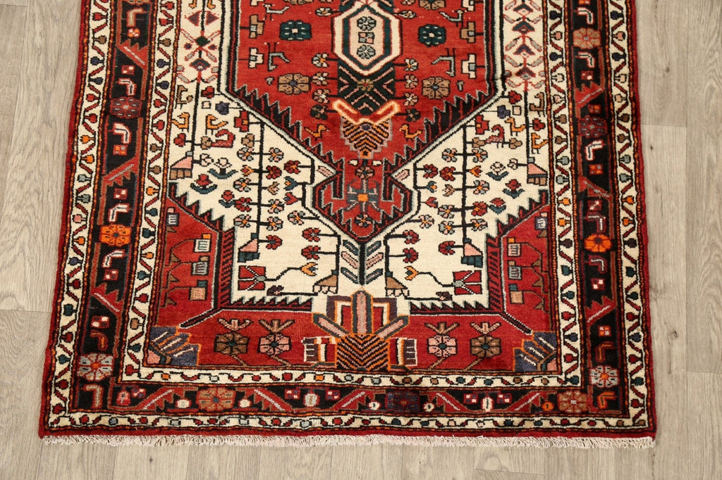 Tribal Geometric Malayer Persian Area Rug 4x6