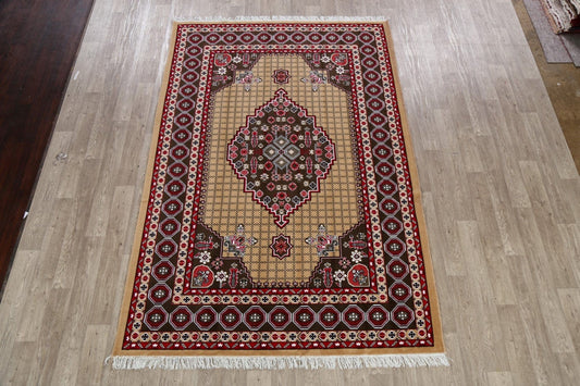 Geometric Tabriz Turkish Area Rug 7x10