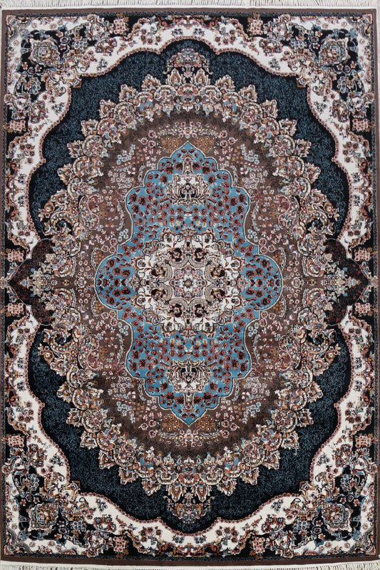 Geometric Tabriz Turkish Area Rug 8x11