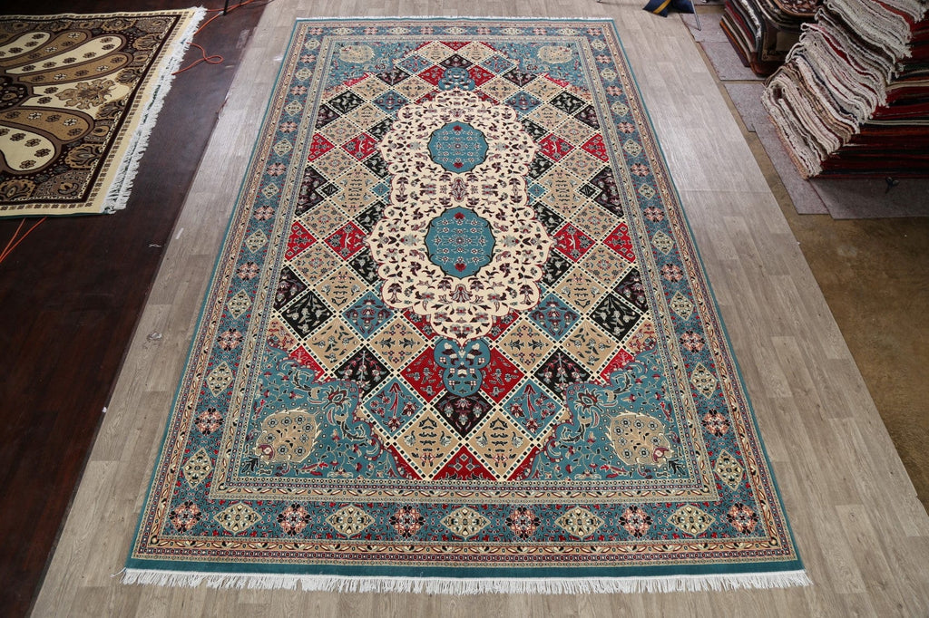 Garden Design Tabriz Turkish Area Rug 10x17 Large