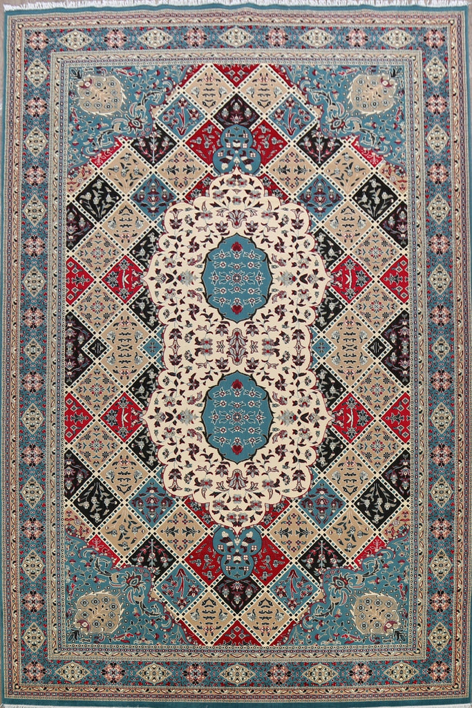 Garden Design Tabriz Turkish Area Rug 10x17 Large