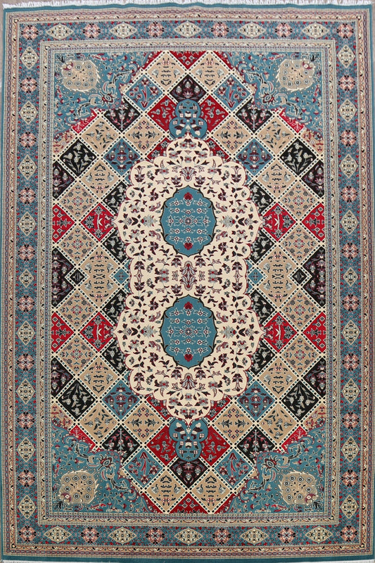 Garden Design Tabriz Turkish Area Rug 10x17 Large