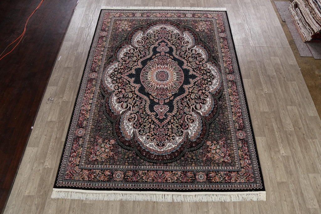 Floral Tabriz Turkish Heat-Set Area Rug 8x12