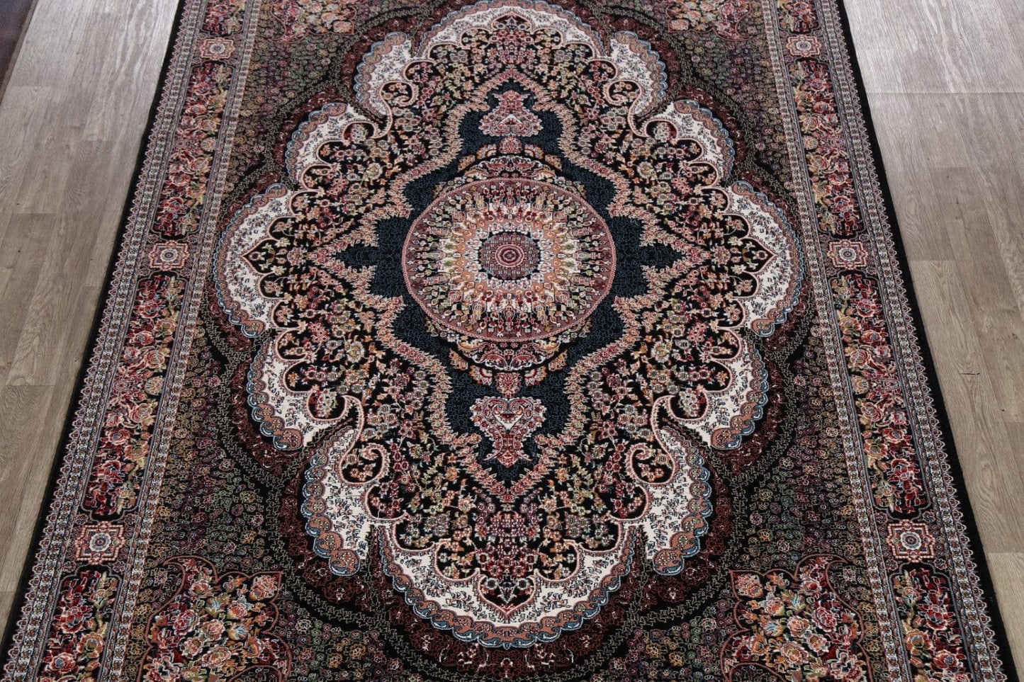 Floral Tabriz Turkish Heat-Set Area Rug 8x12