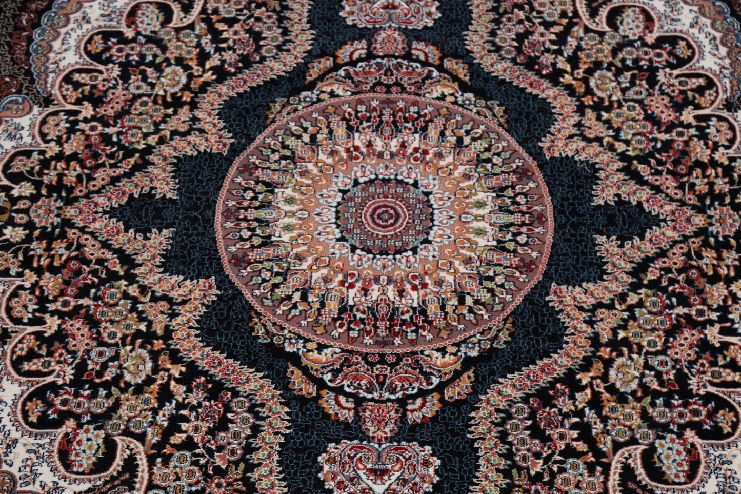 Floral Tabriz Turkish Heat-Set Area Rug 8x12