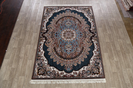 Classic Geometric Tabriz Oriental Area Rug 7x10