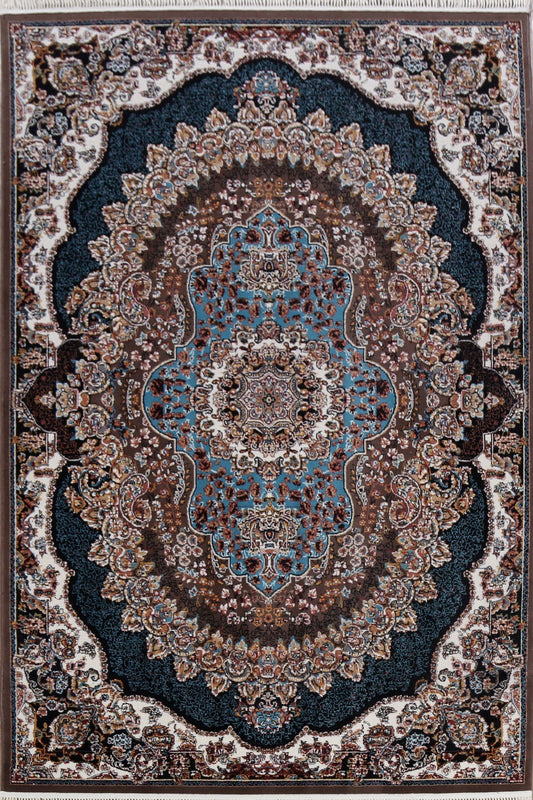 Classic Geometric Tabriz Oriental Area Rug 7x10