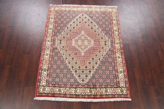 Geometric Bidjar Persian Area Rug 4x5