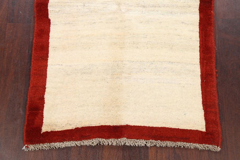 Contemporary Gabbeh Persian Area Rug 3x5