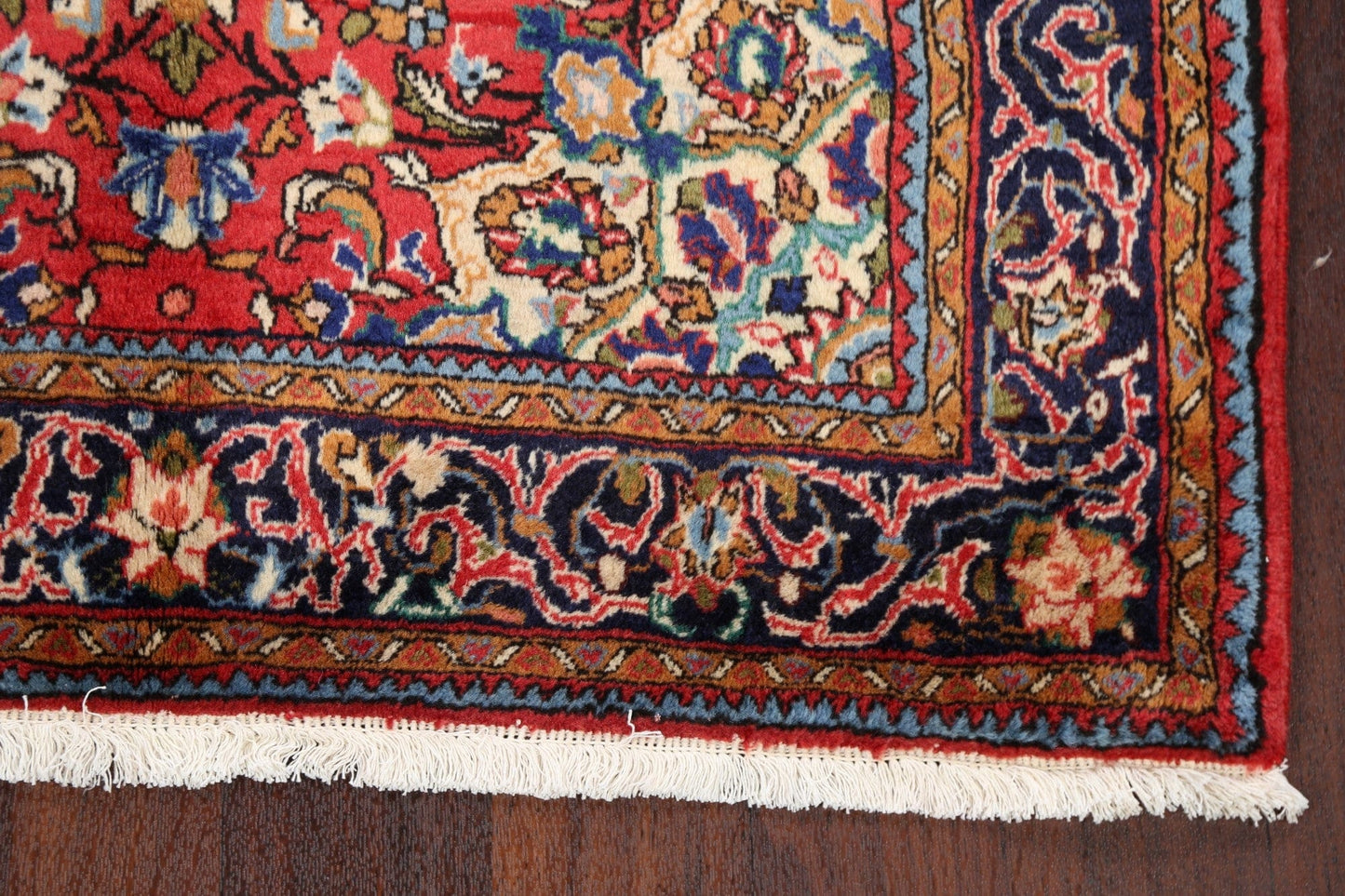 Floral Red Bidjar Persian Area Rug 4x5