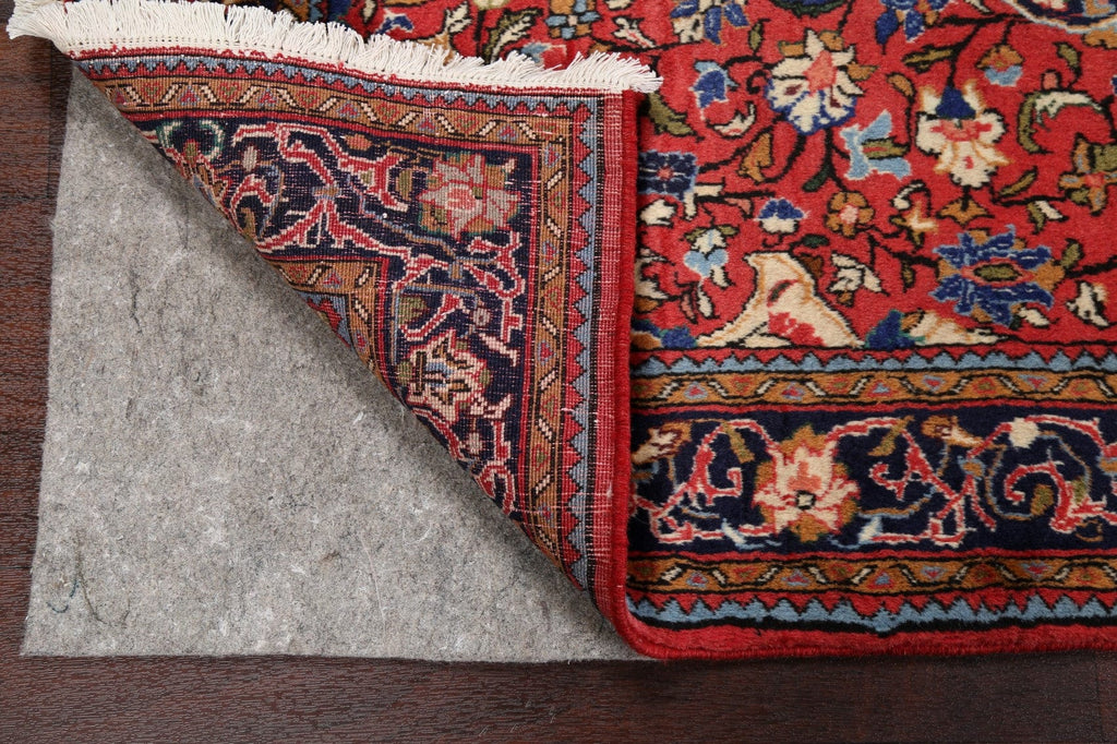 Floral Red Bidjar Persian Area Rug 4x5