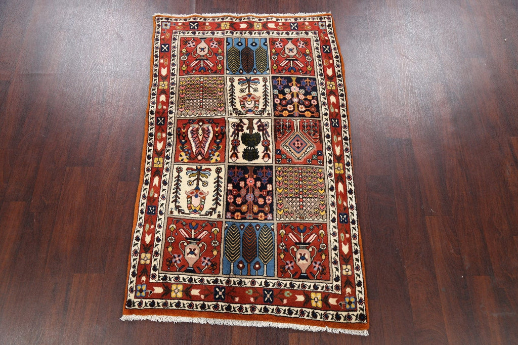 Garden Design Bakhtiari Persian Area Rug 3x5