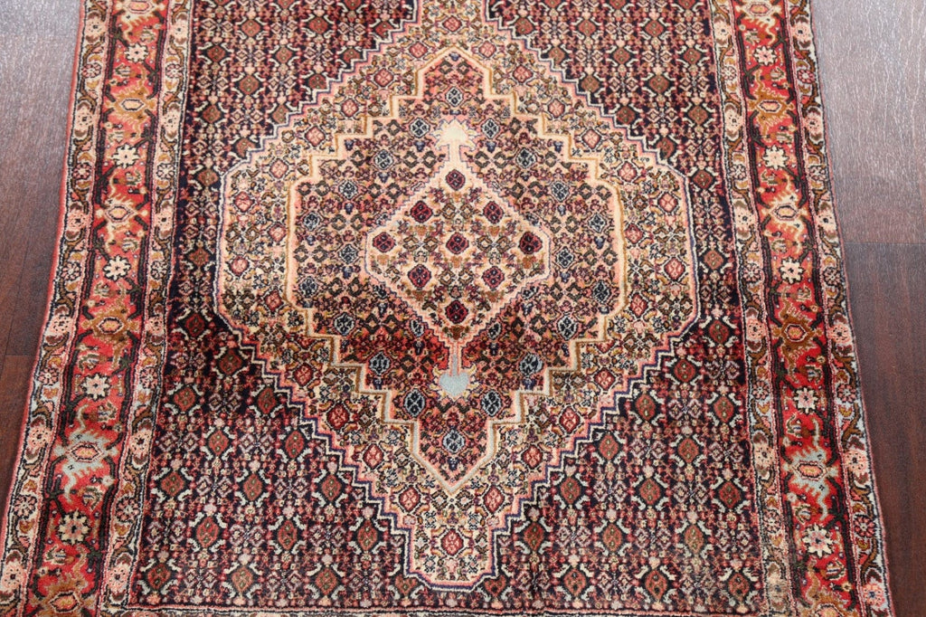 Geometric Bidjar Persian Area Rug 4x5