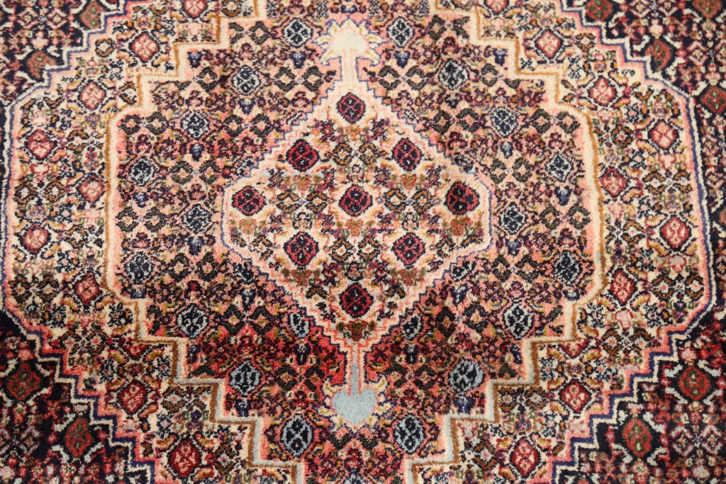 Geometric Bidjar Persian Area Rug 4x5