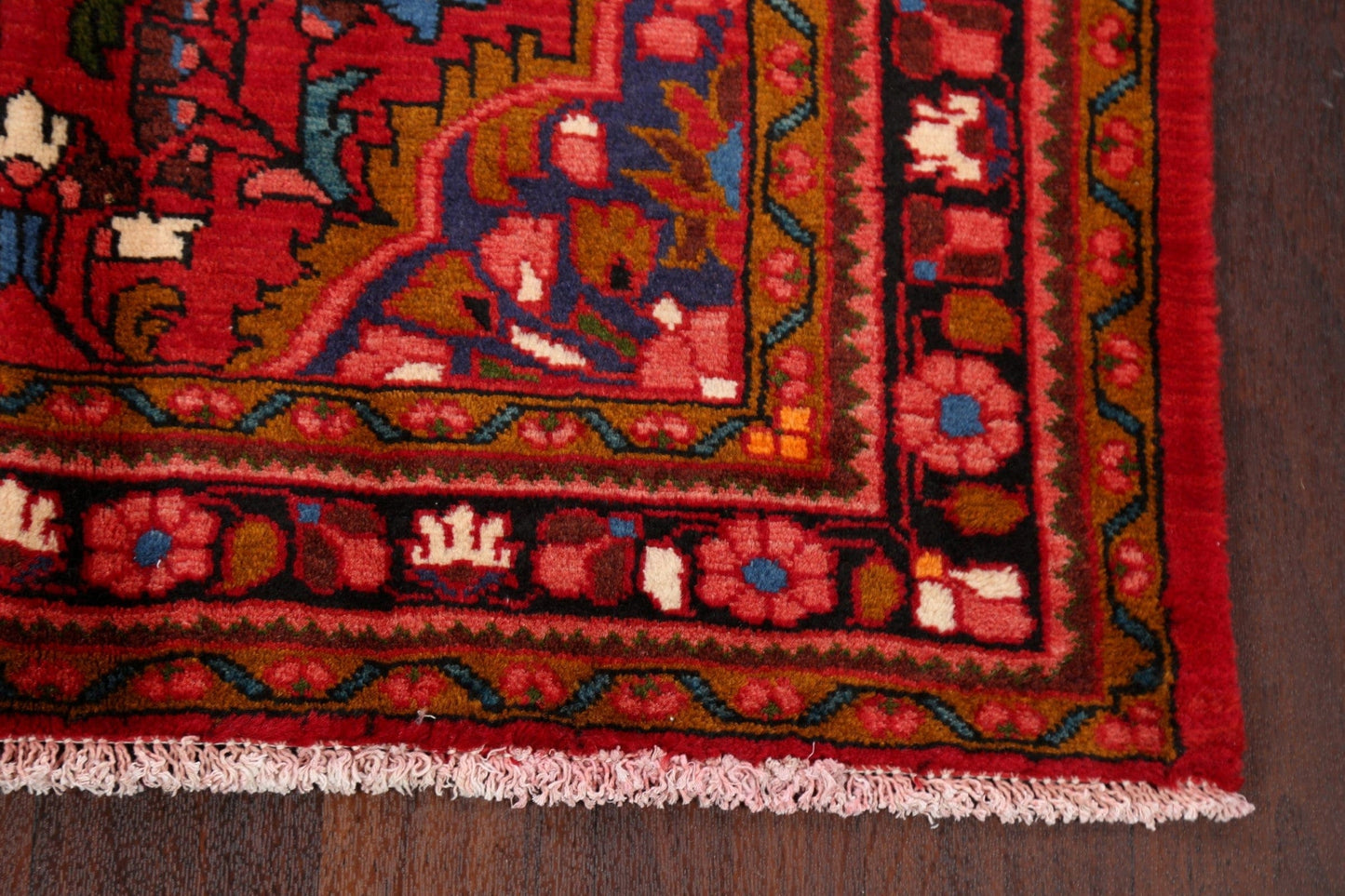 Floral Red Lilian Persian Area Rug 4x6