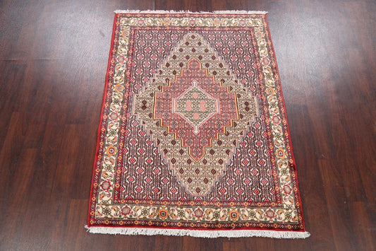 Geometric Bidjar Persian Area Rug 4x6