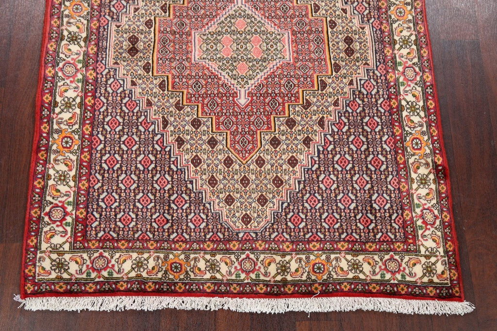 Geometric Bidjar Persian Area Rug 4x6