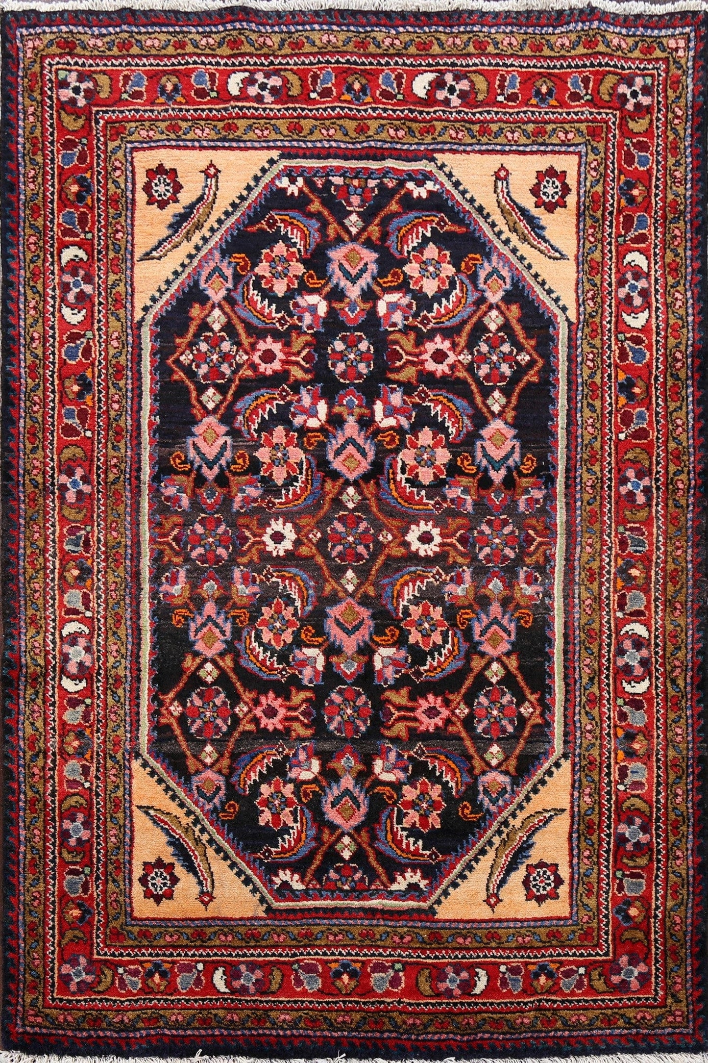 Geometric Lilian Persian Area Rug 4x5