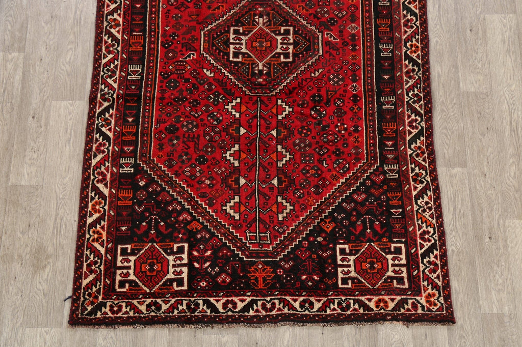 Tribal Geometric Shiraz Persian Area Rug 5x8