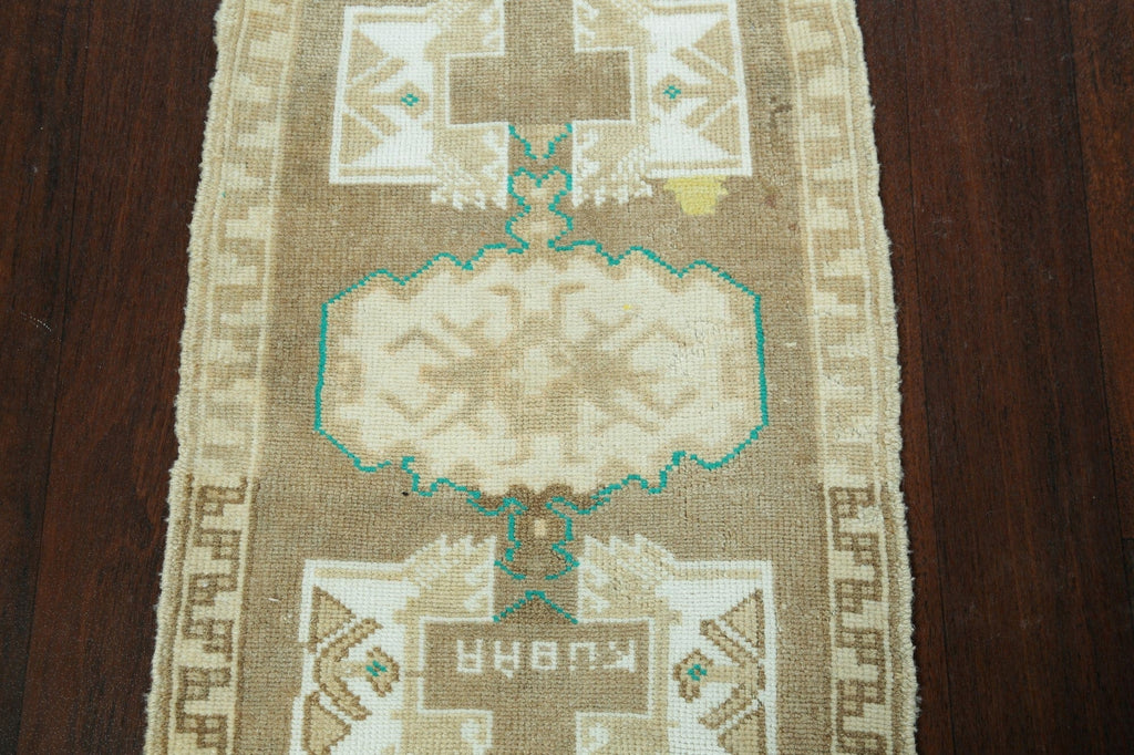 Geometric Anatolian Turkish Area Rug 2x3