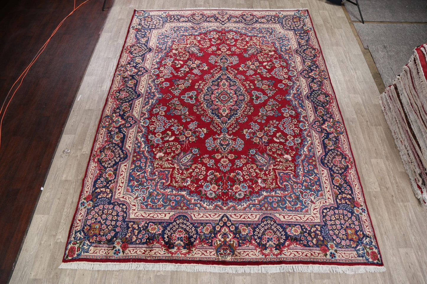 Floral Red Yazd Persian Area Rug 10x13