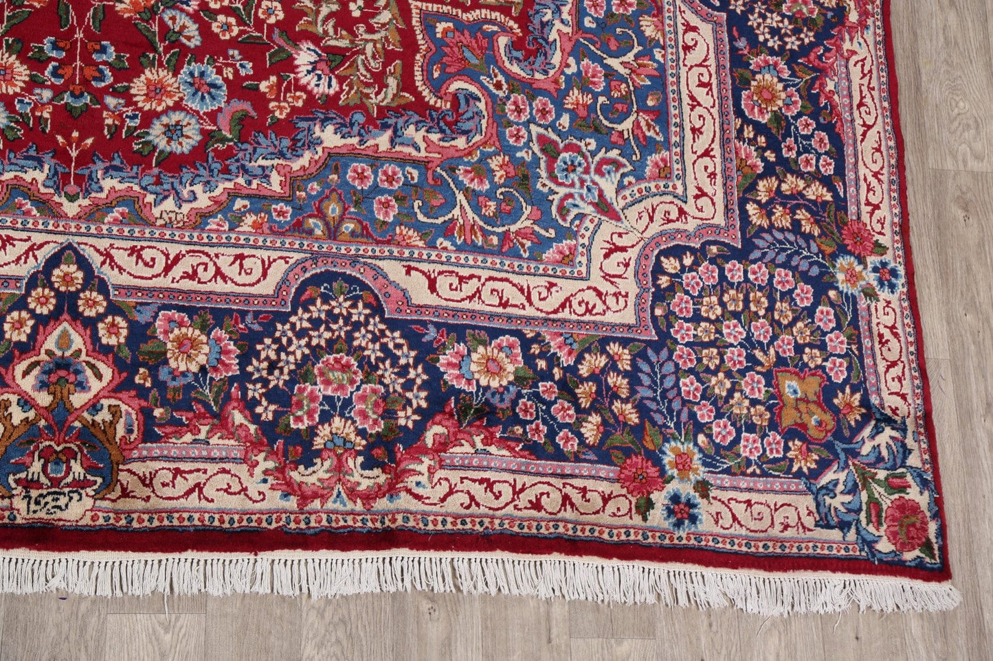 Floral Red Yazd Persian Area Rug 10x13