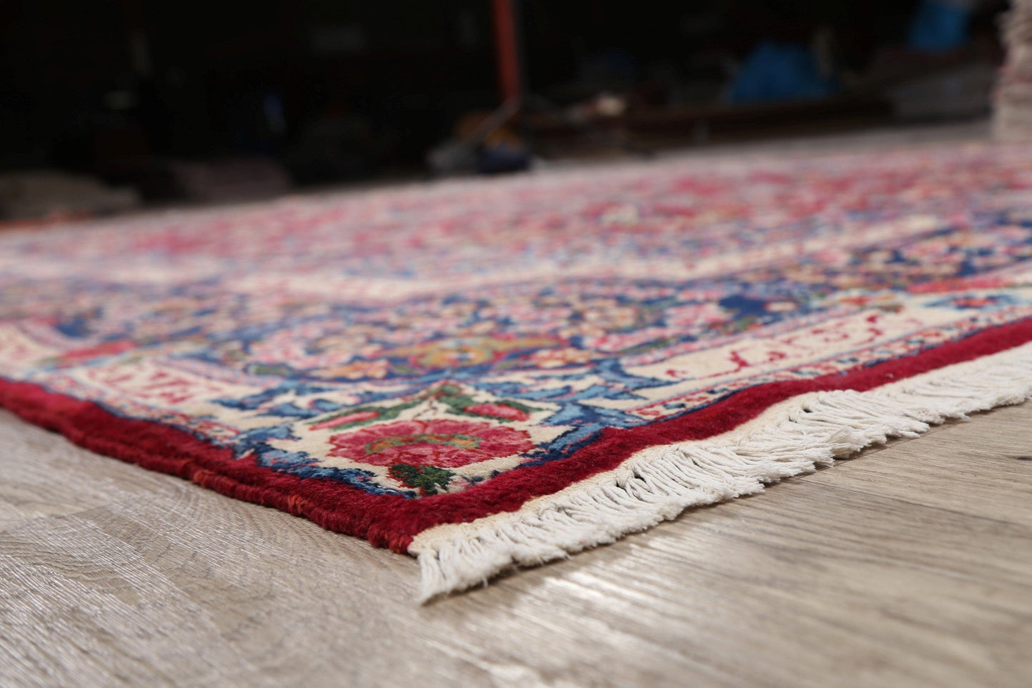 Floral Red Yazd Persian Area Rug 10x13