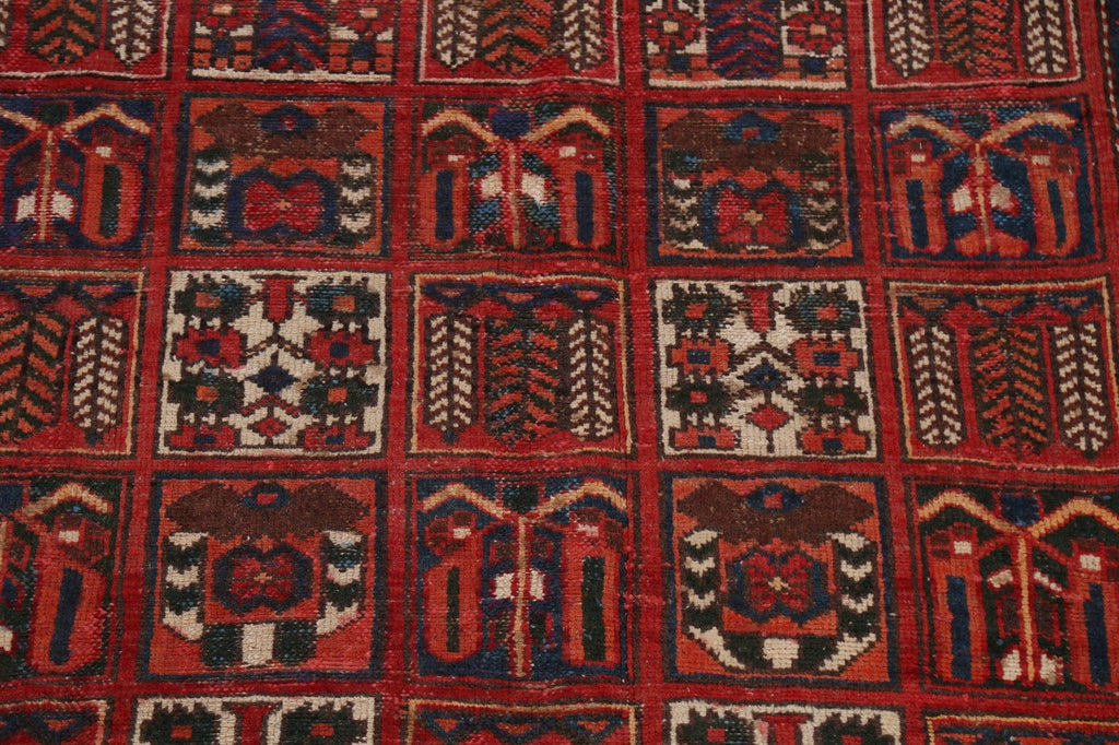 Antique Garden Design Bakhtiari Persian Area Rug 6x10