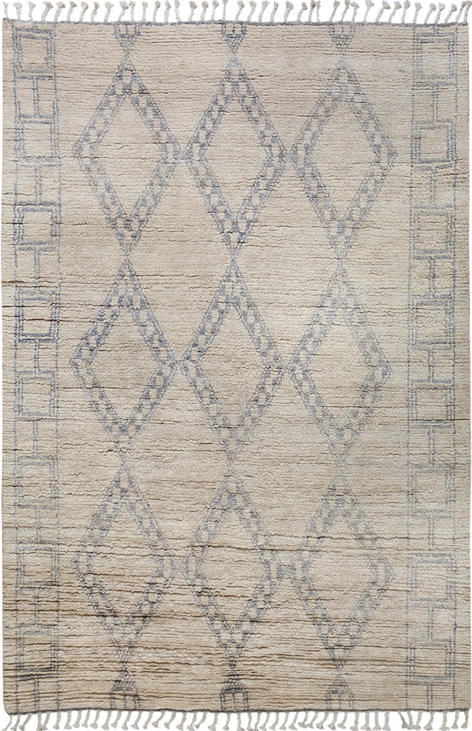 Geometric Diamond Moroccan Oriental Area Rug 5x9