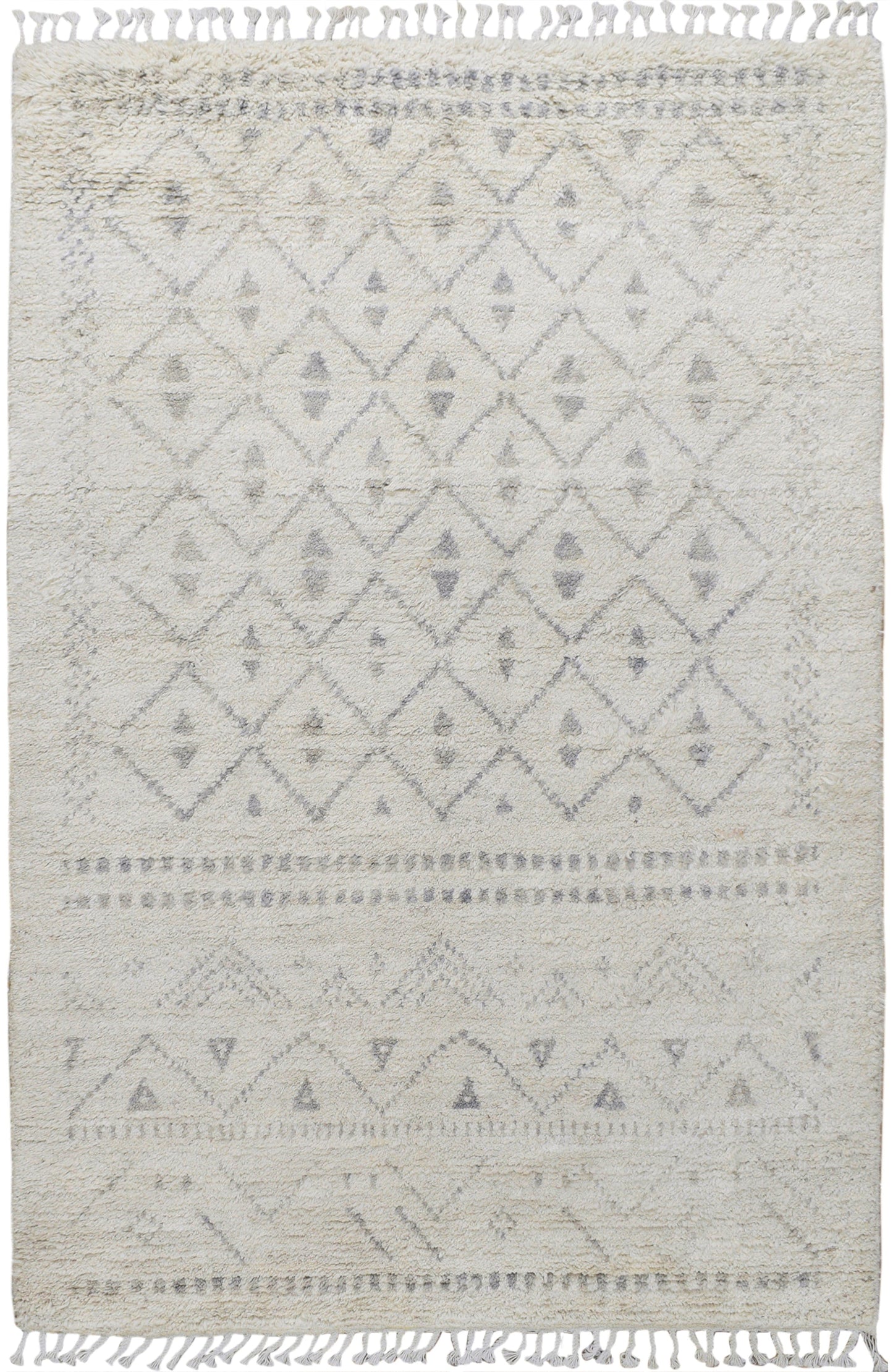 Southwest Moroccan Wool Area Rug 5x8