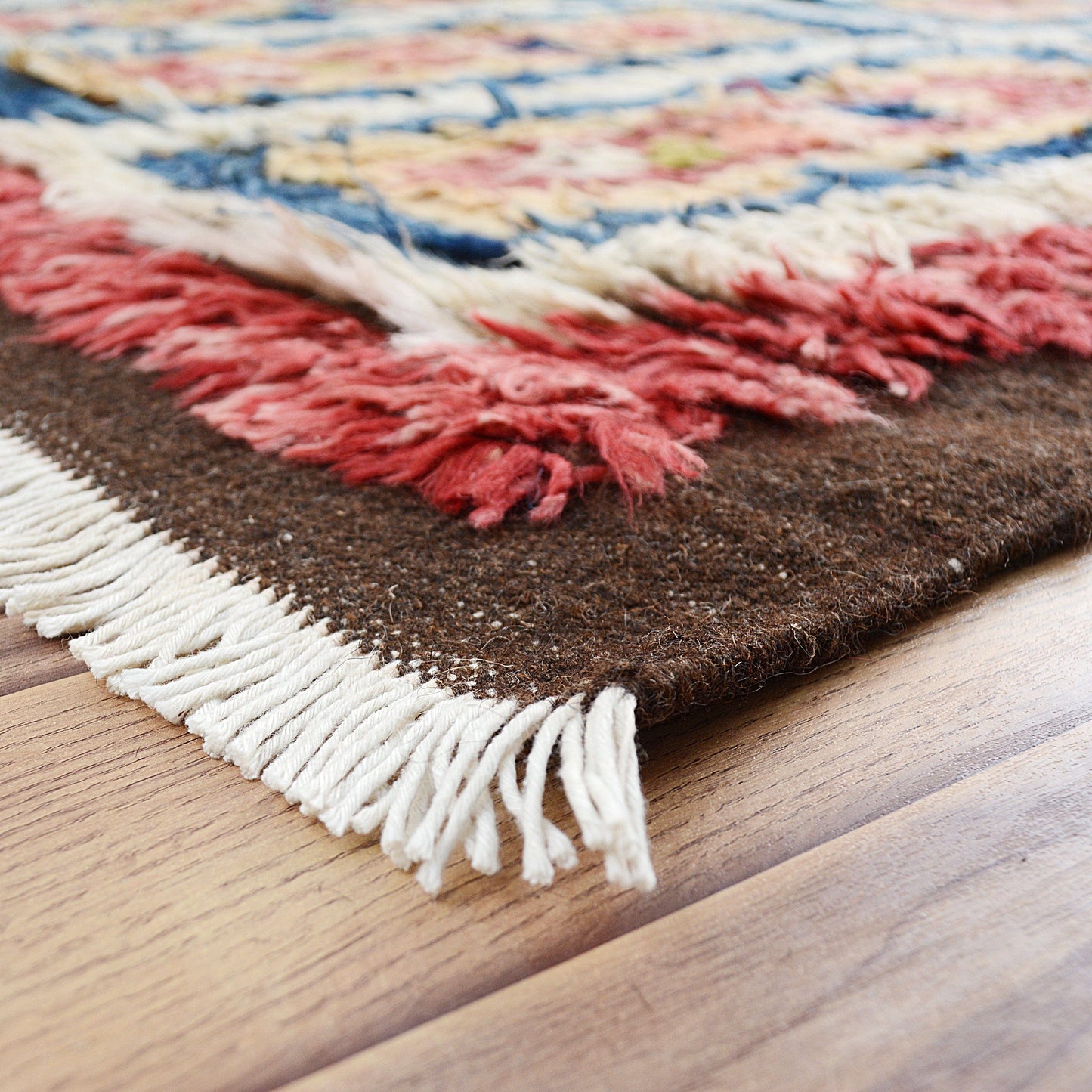 Geometric Plush Shaggy Moroccan Area Rug 4x6