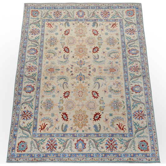 Floral Oushak Turkish Area Rug 8x11