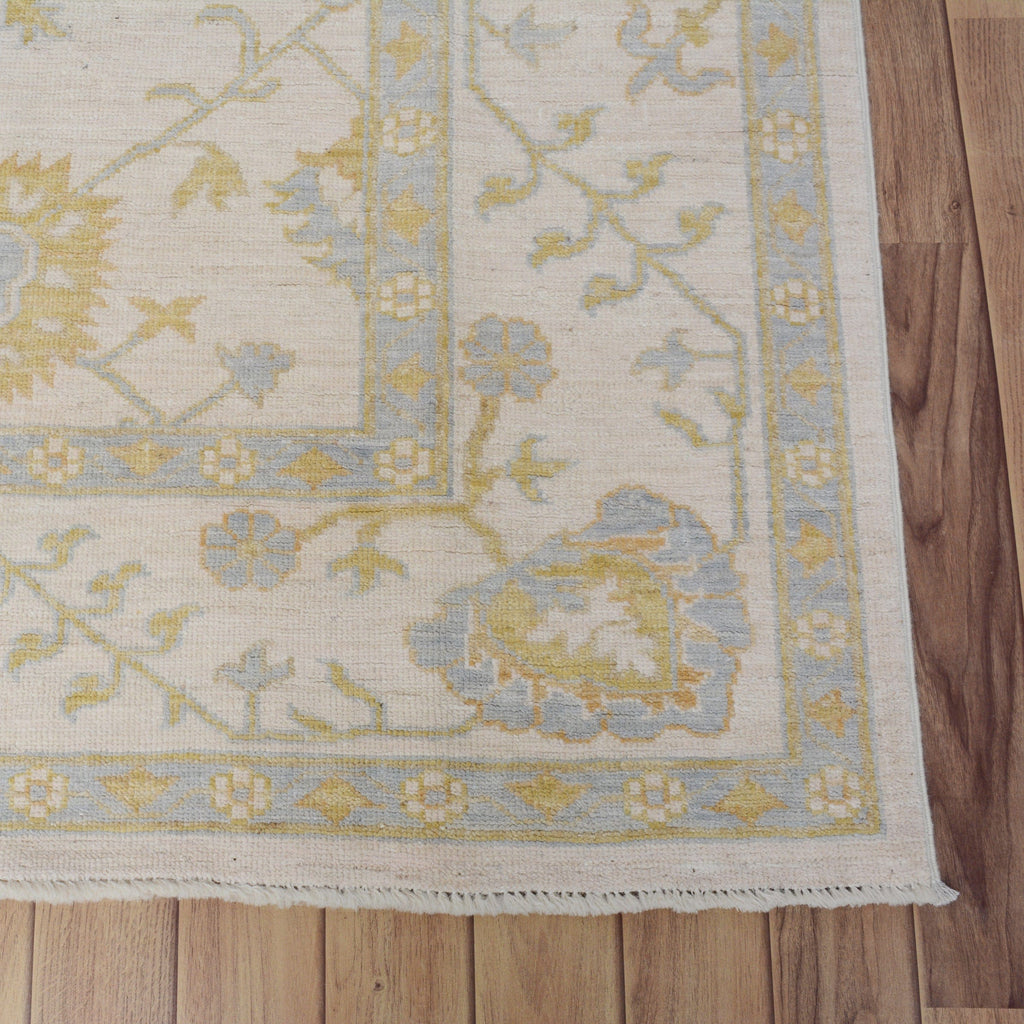 All-over Floral Oushak Turkish Area Rug 8x10