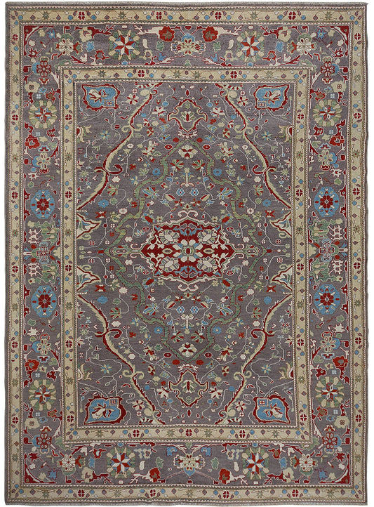 Floral Oushak Turkish Area Rug 9x12