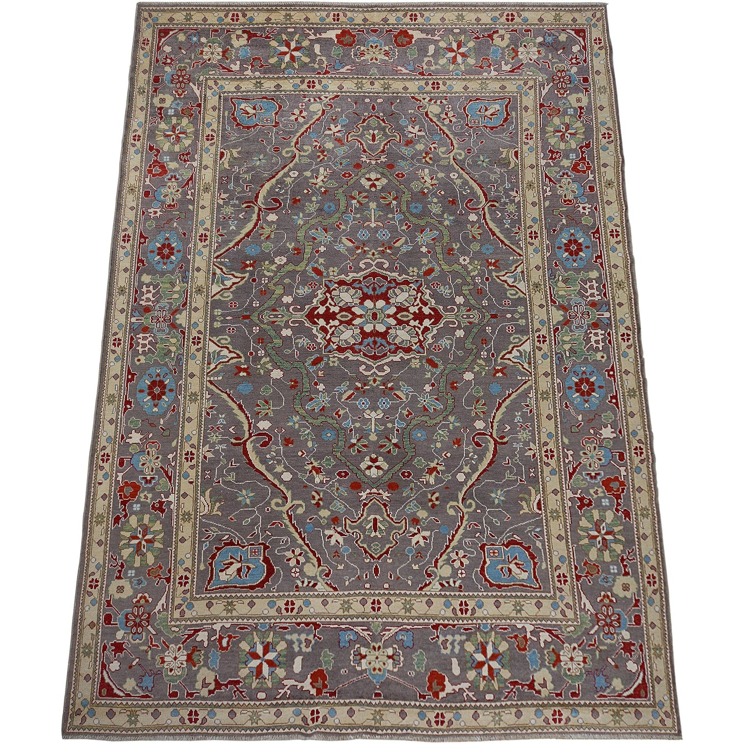 Floral Oushak Turkish Area Rug 9x12