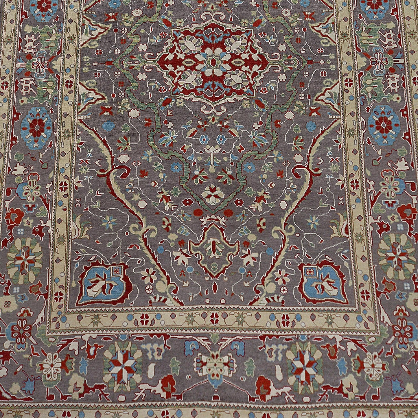 Floral Oushak Turkish Area Rug 9x12