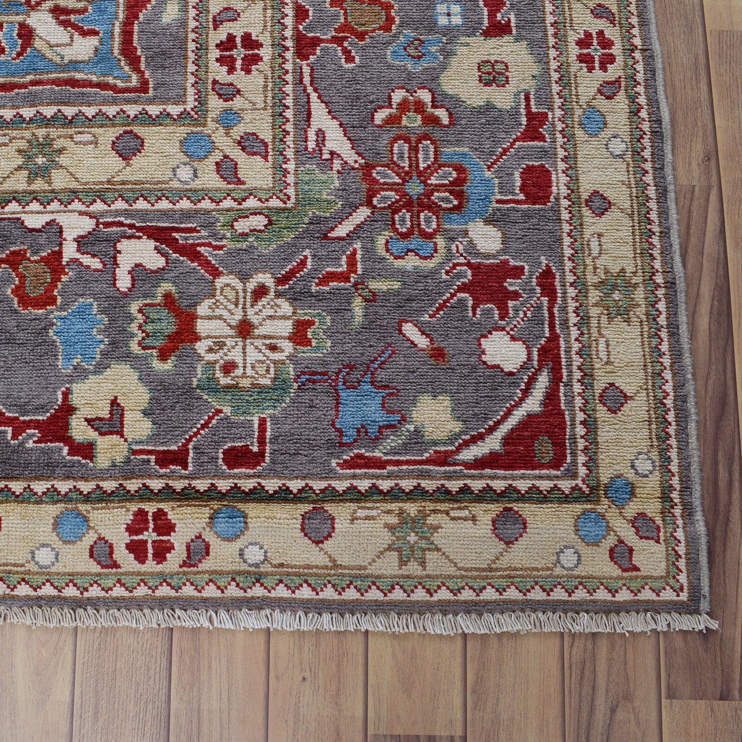 Floral Oushak Turkish Area Rug 9x12