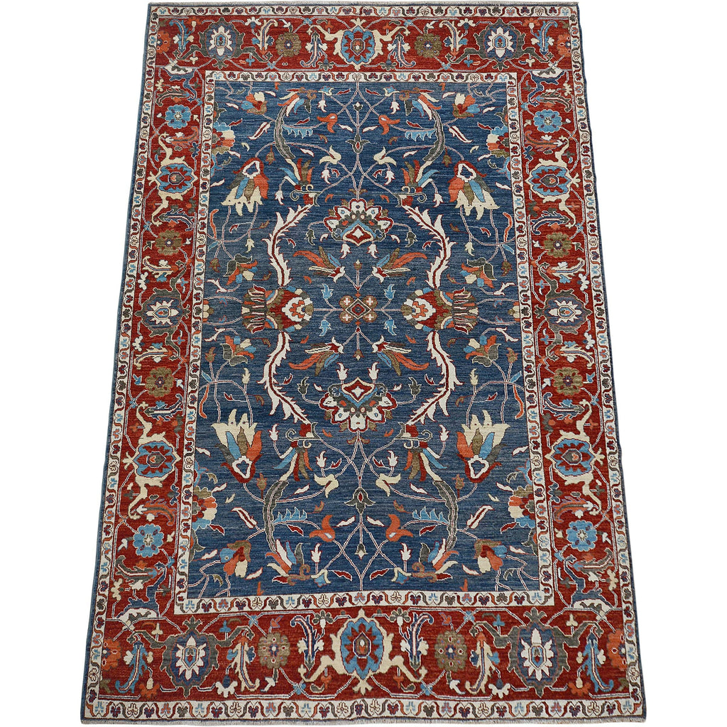 Floral Oushak Turkish Area Rug 9x13