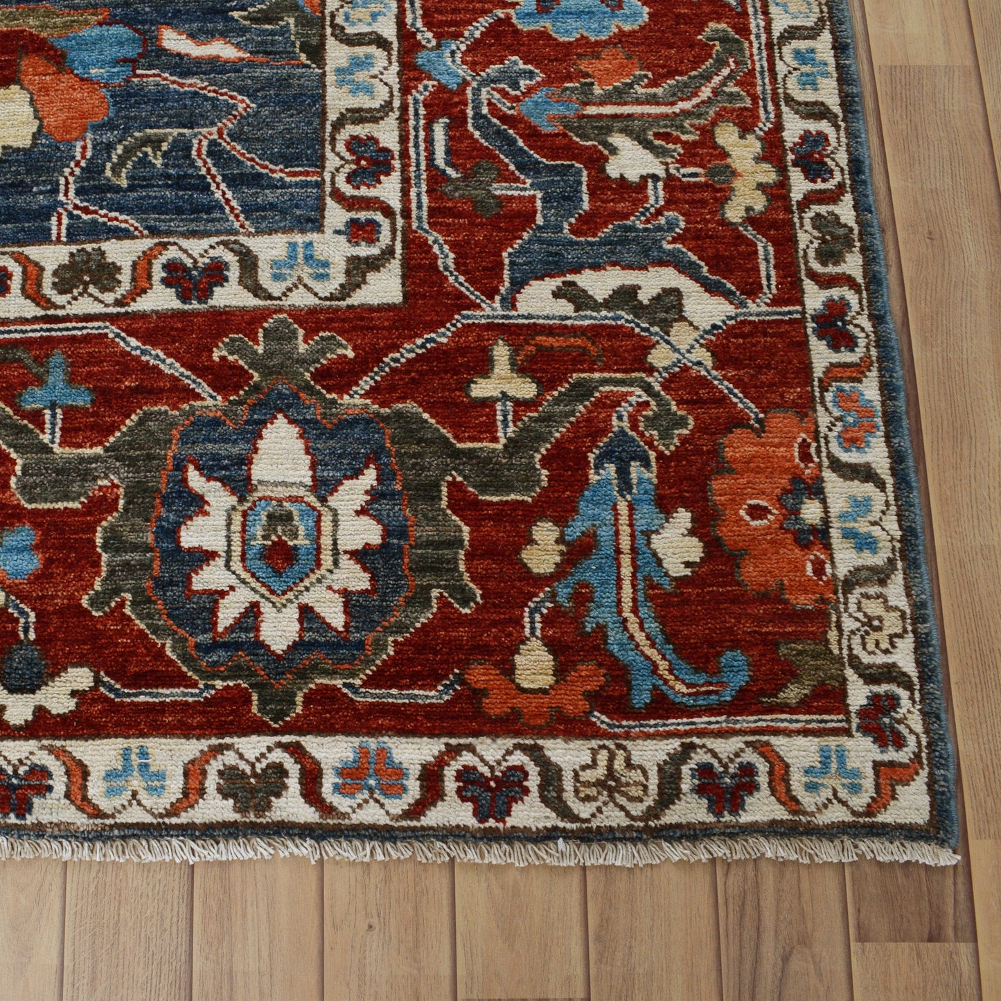 Floral Oushak Turkish Area Rug 9x13