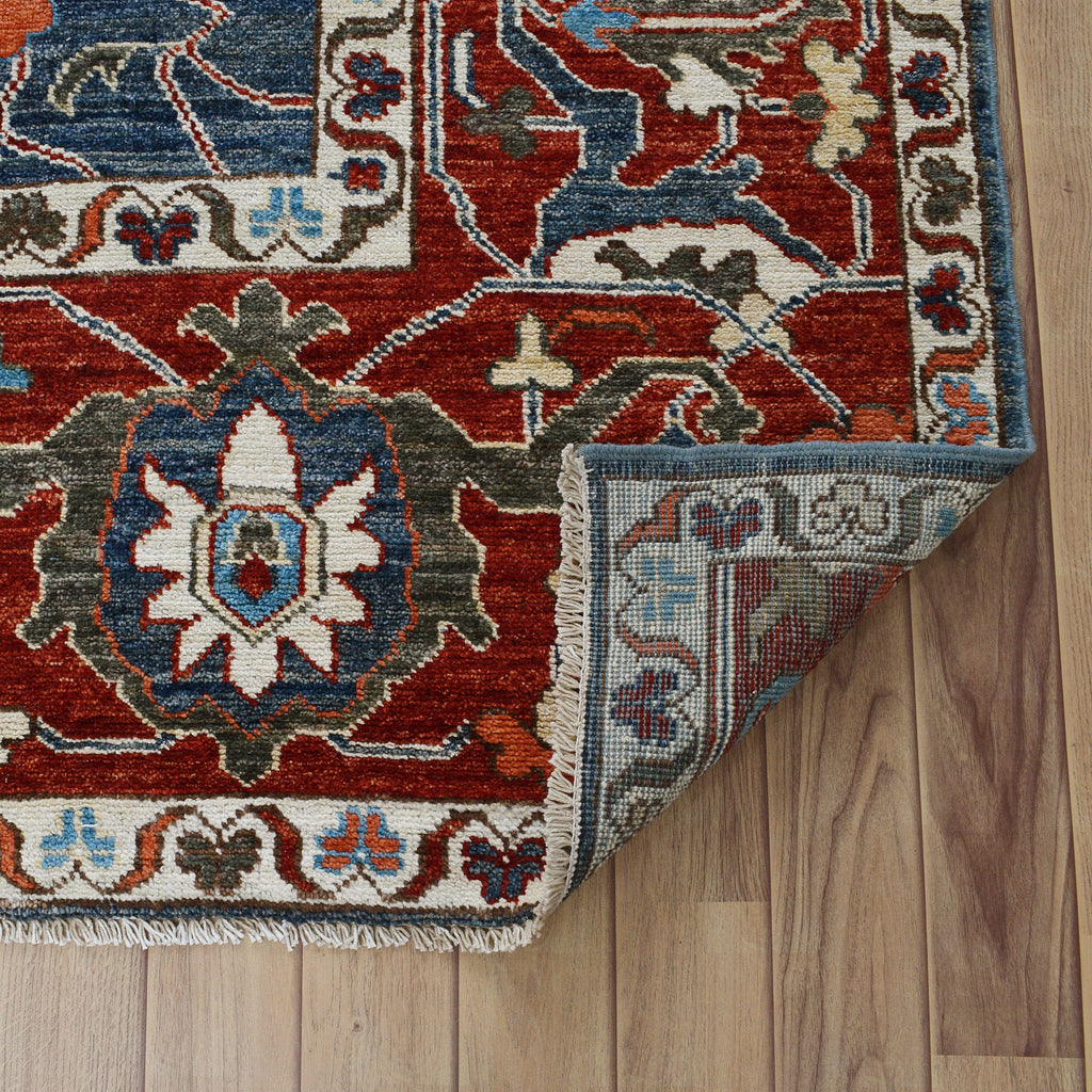 Floral Oushak Turkish Area Rug 9x13