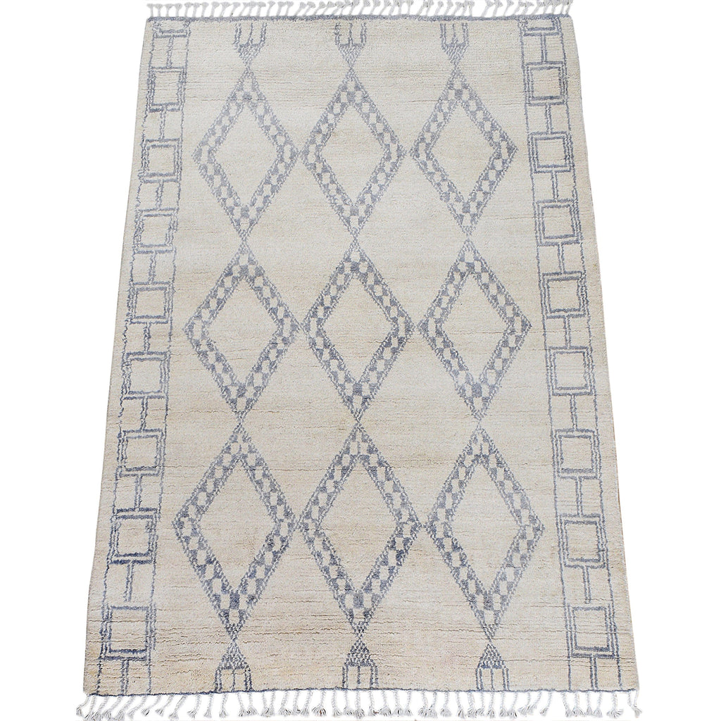 Diamond Tribal Moroccan Area Rug 5x9